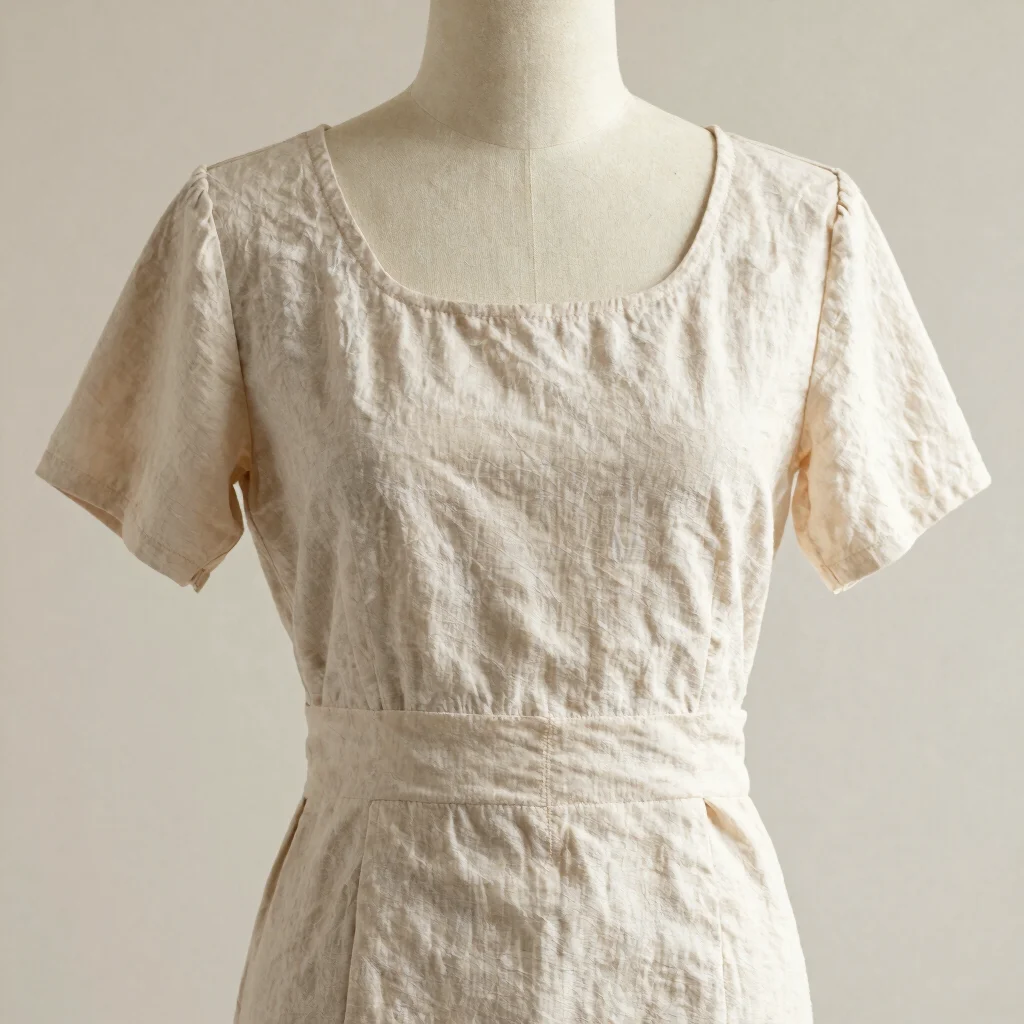 Square-Neck Dart Blouse