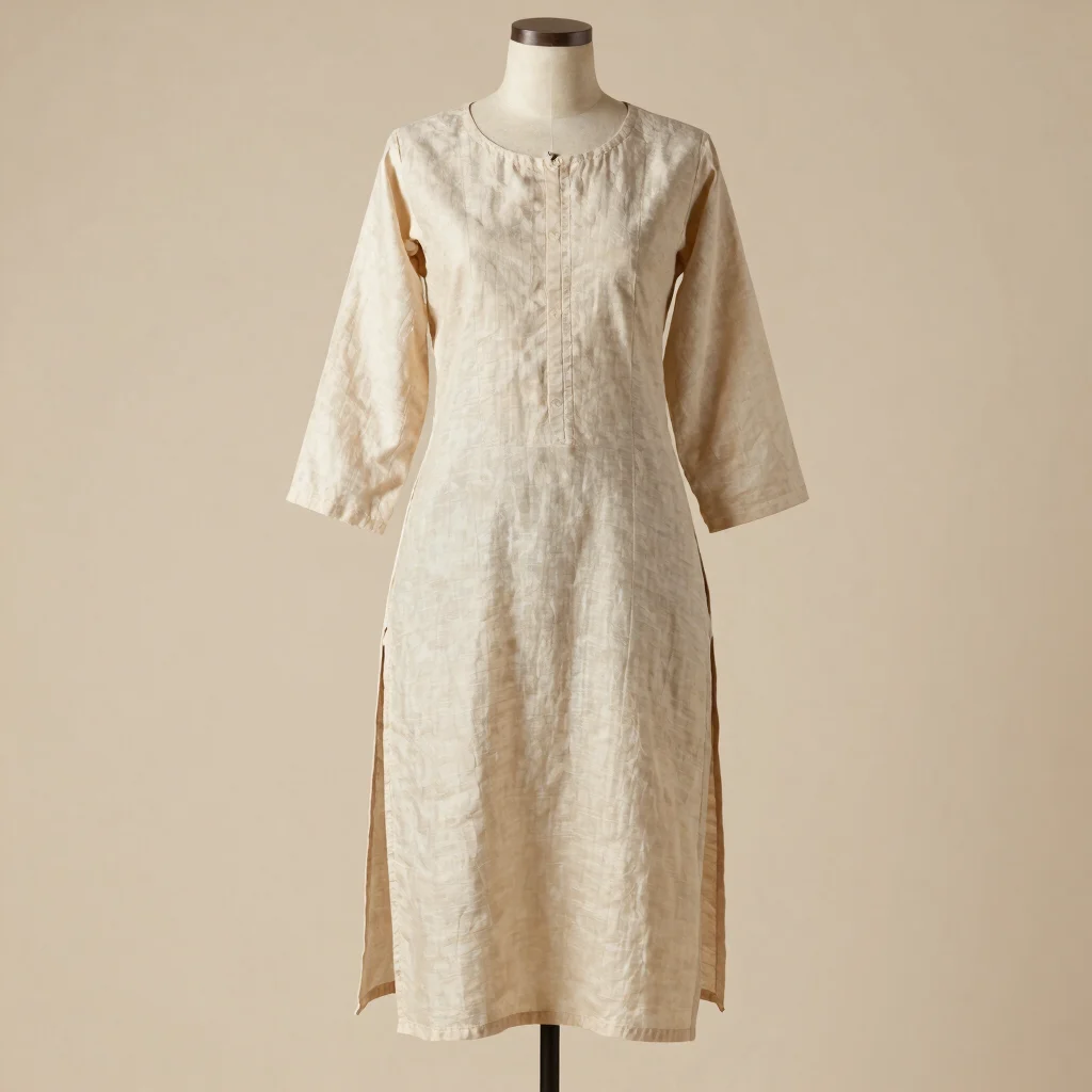 Straight-Cut Cotton Kurti